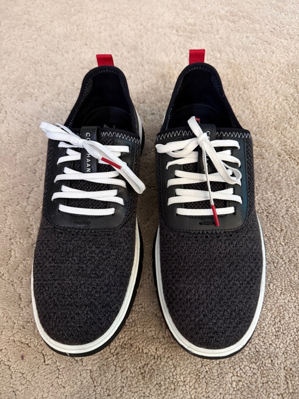 Cole Haan Zero Grand Men’s Black Knit Sneakers